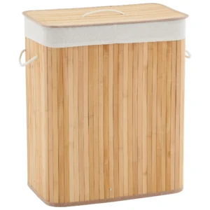 Bamboo Laundry Hamper 106L Storage Basket