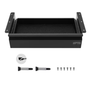 16/26/30in Storage Under Desk Drawer Organizer