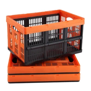 45L 3/6 Pack Plastic Collapsible Storage Basket