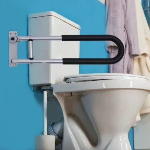 Folding Handicap Grab Bars Rails Toilet Handrails